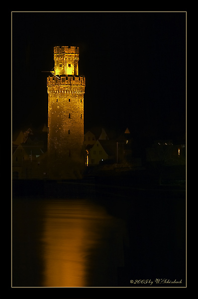 Nachtleuchten am Rhein ( 2 )