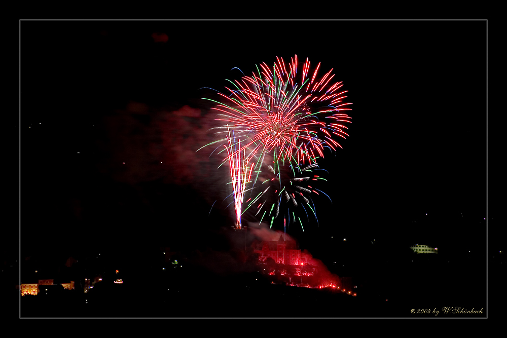 Feuerzauber am Rhein