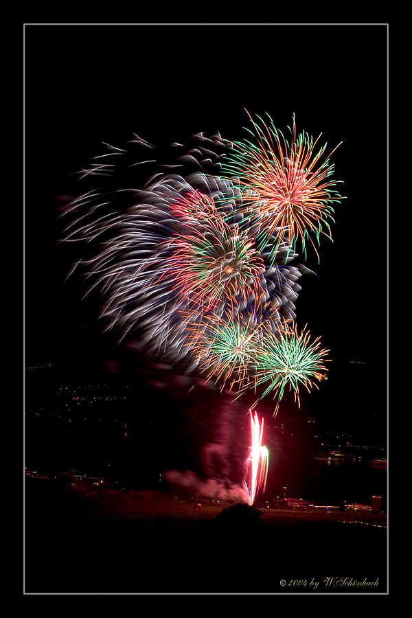 Feuerzauber am Rhein