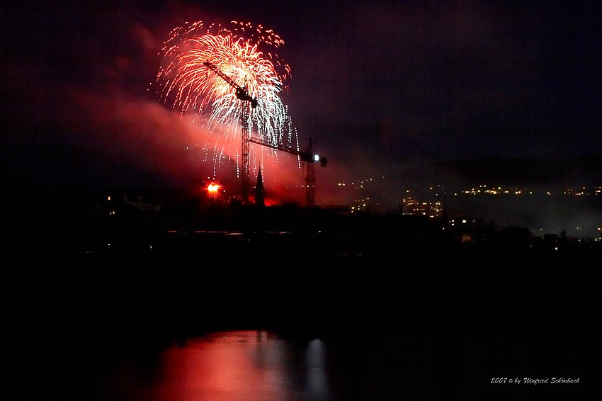 Rhein im Feuerzauber in Bingen, Burg Klopp ( 12 )