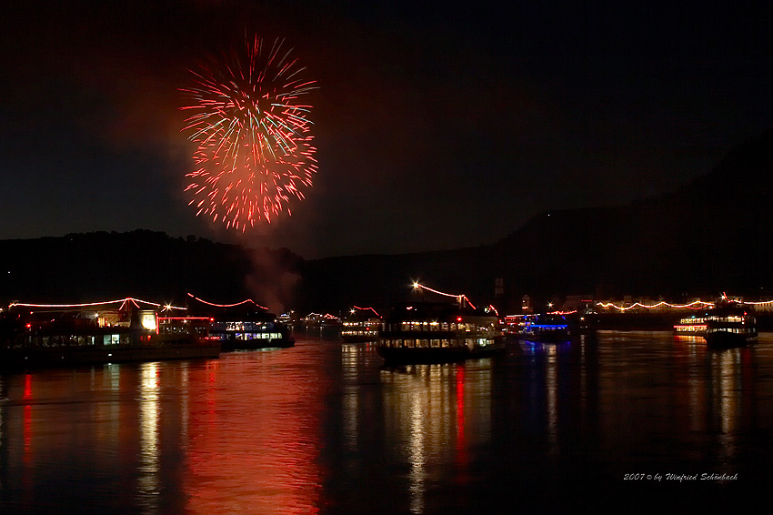 0023 - Rhein in Flammen 2007 in St. Goarshausen